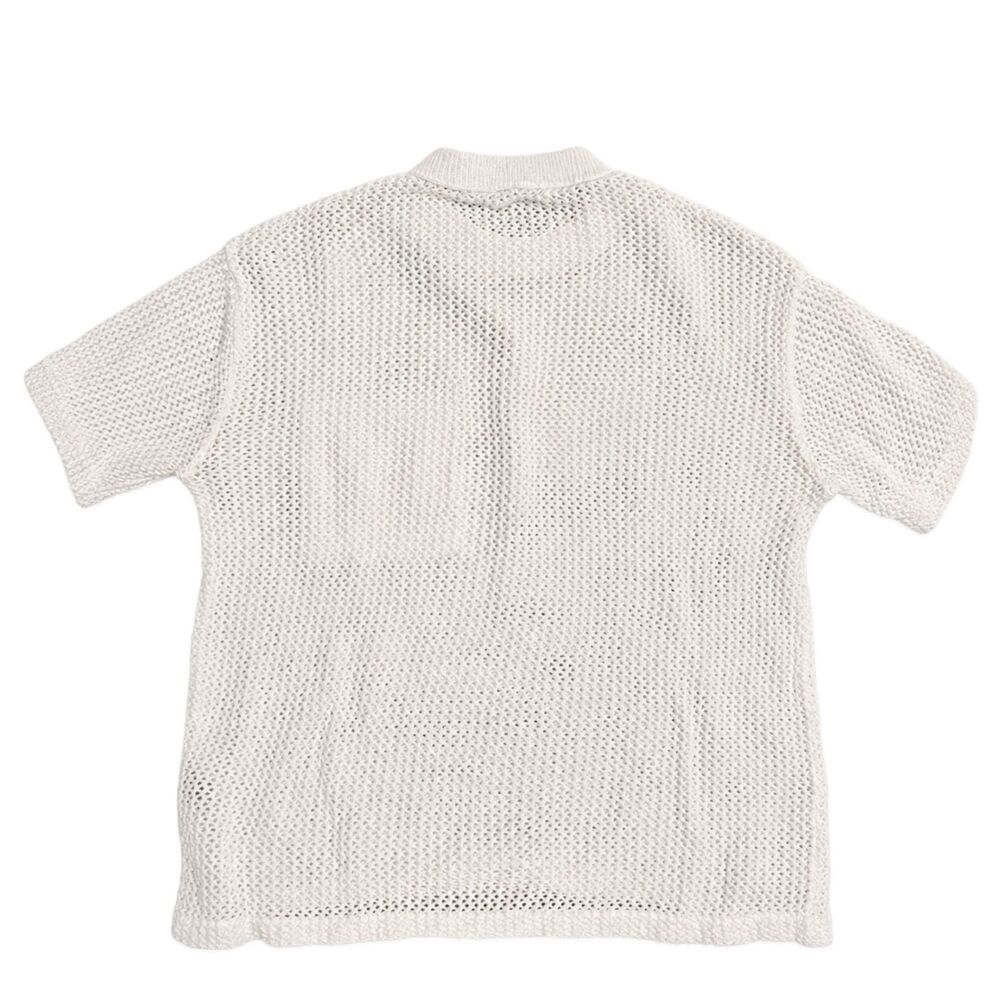 RSQ White Open-Knit Pocket Shirt – Medium